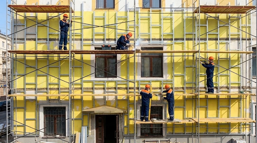 Наружная отделка фасада